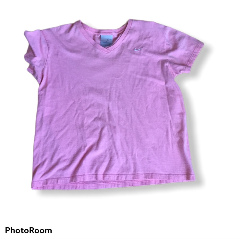 Coral Nike tee size small